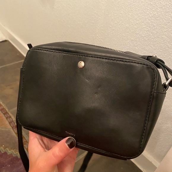 Theory Black Crossbody Bag - Picture 7 of 8